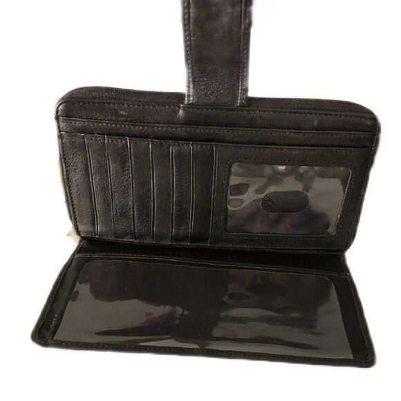 Fossil leather checkbook wallet - Picture 6 of 7